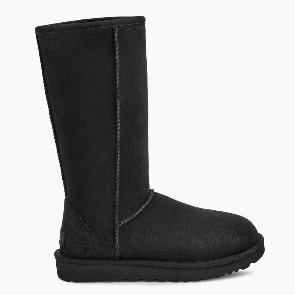 UGG Classic Tall II Women Size 7 Black NIB